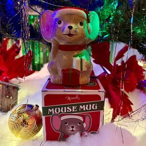 Miracle Holiday Pop Up Christmas Bar Mouse Tiki Mug New In Box Santa Claus